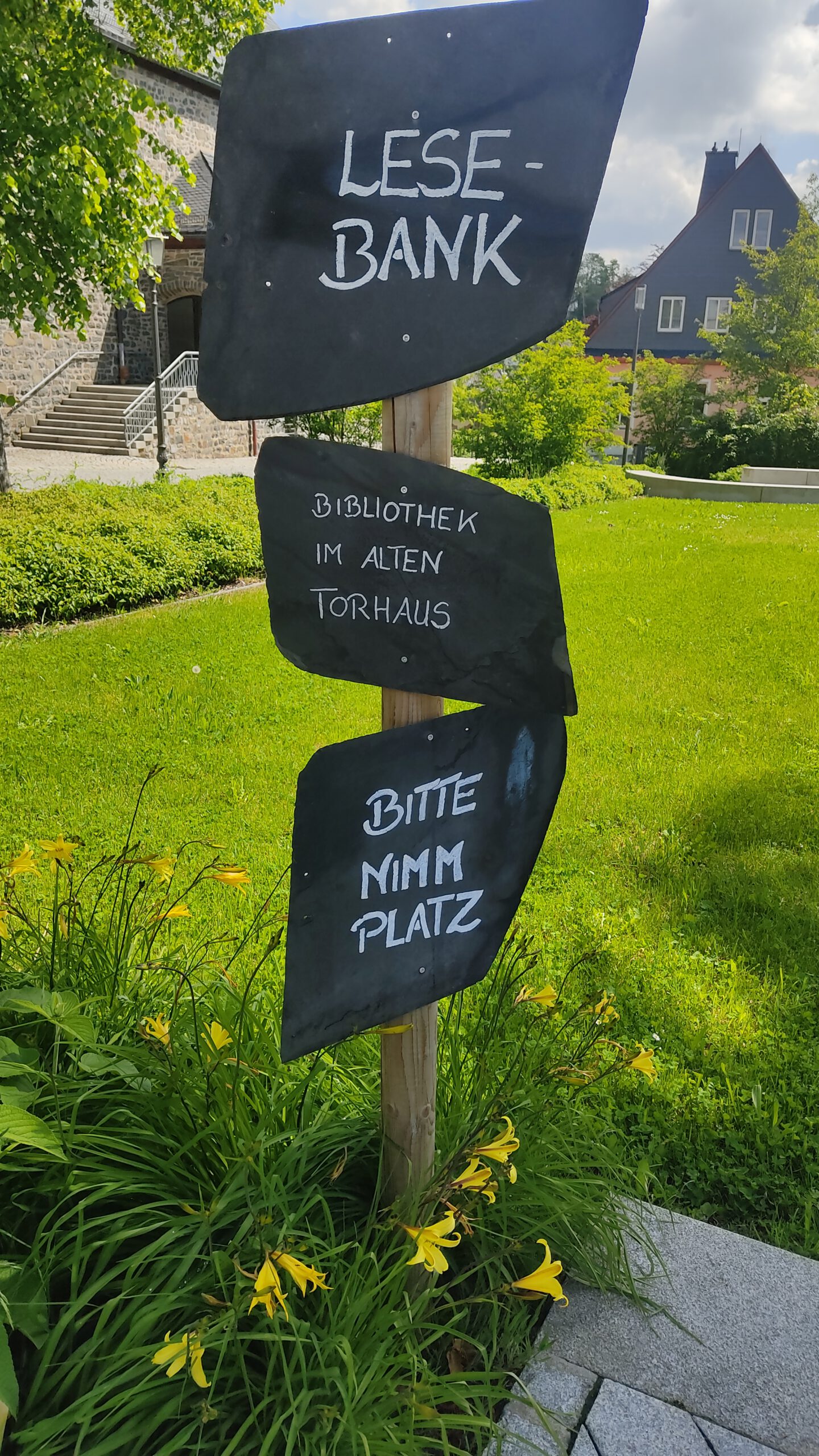 Willkommen auf unserer Lesebank