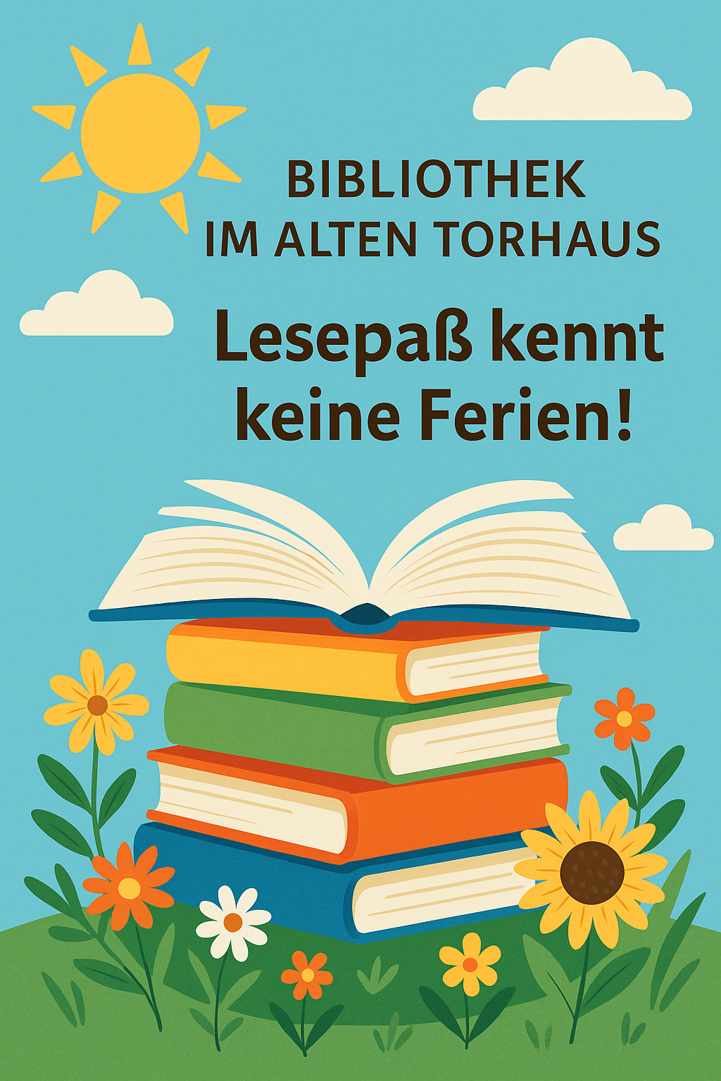 Entdecken, entspannen, eintauchen - in eurer Ferienbibliothek