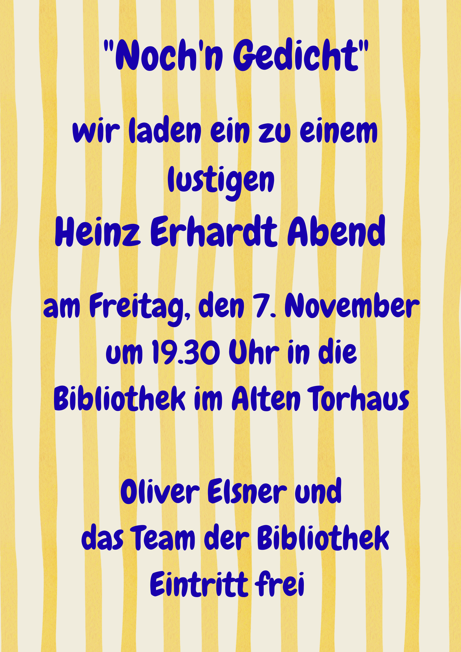 Noch´n Gedicht